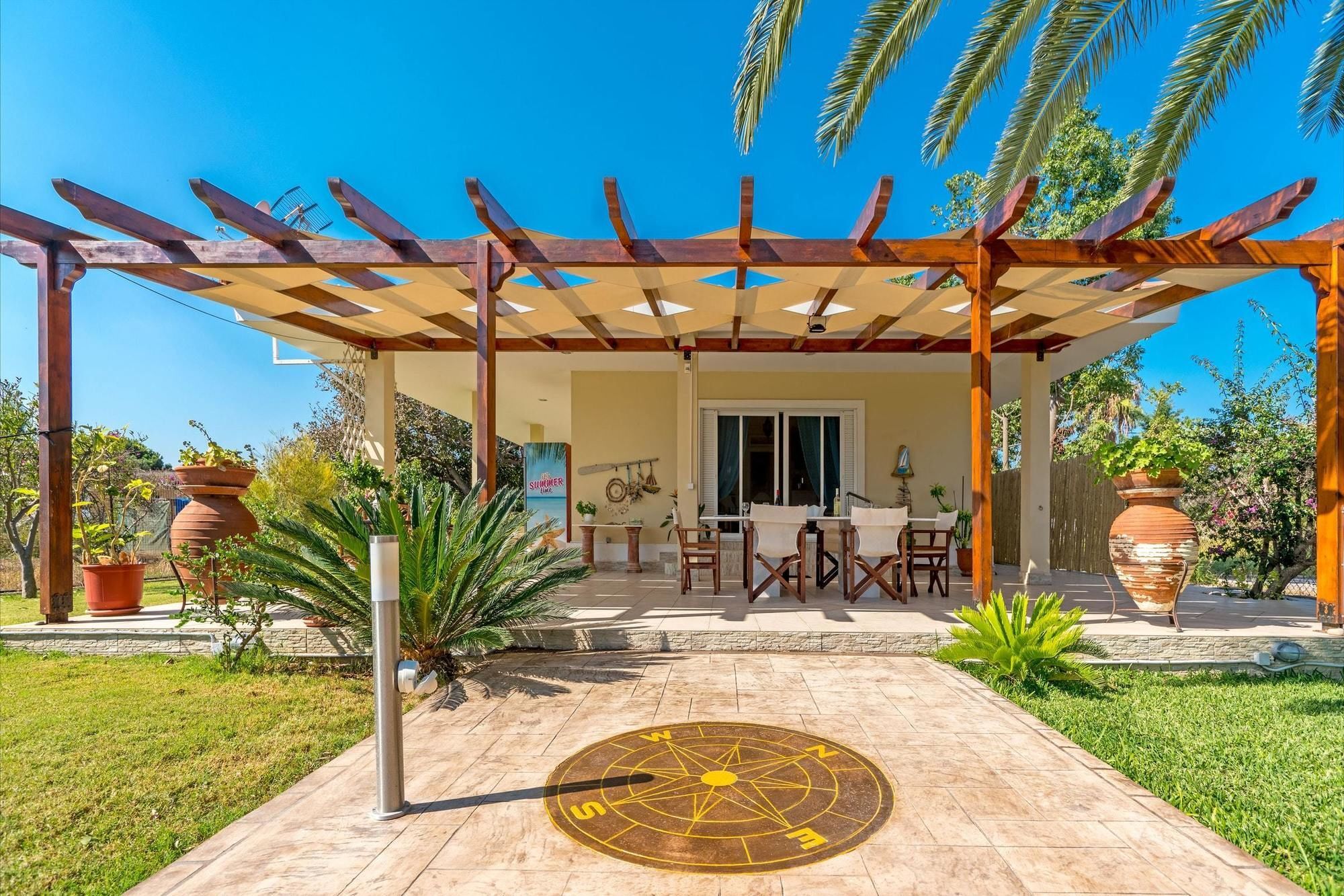 Maria'S Seaside Villa - House With 3 Rooms In Marathon, With Wonderful Exterior foto