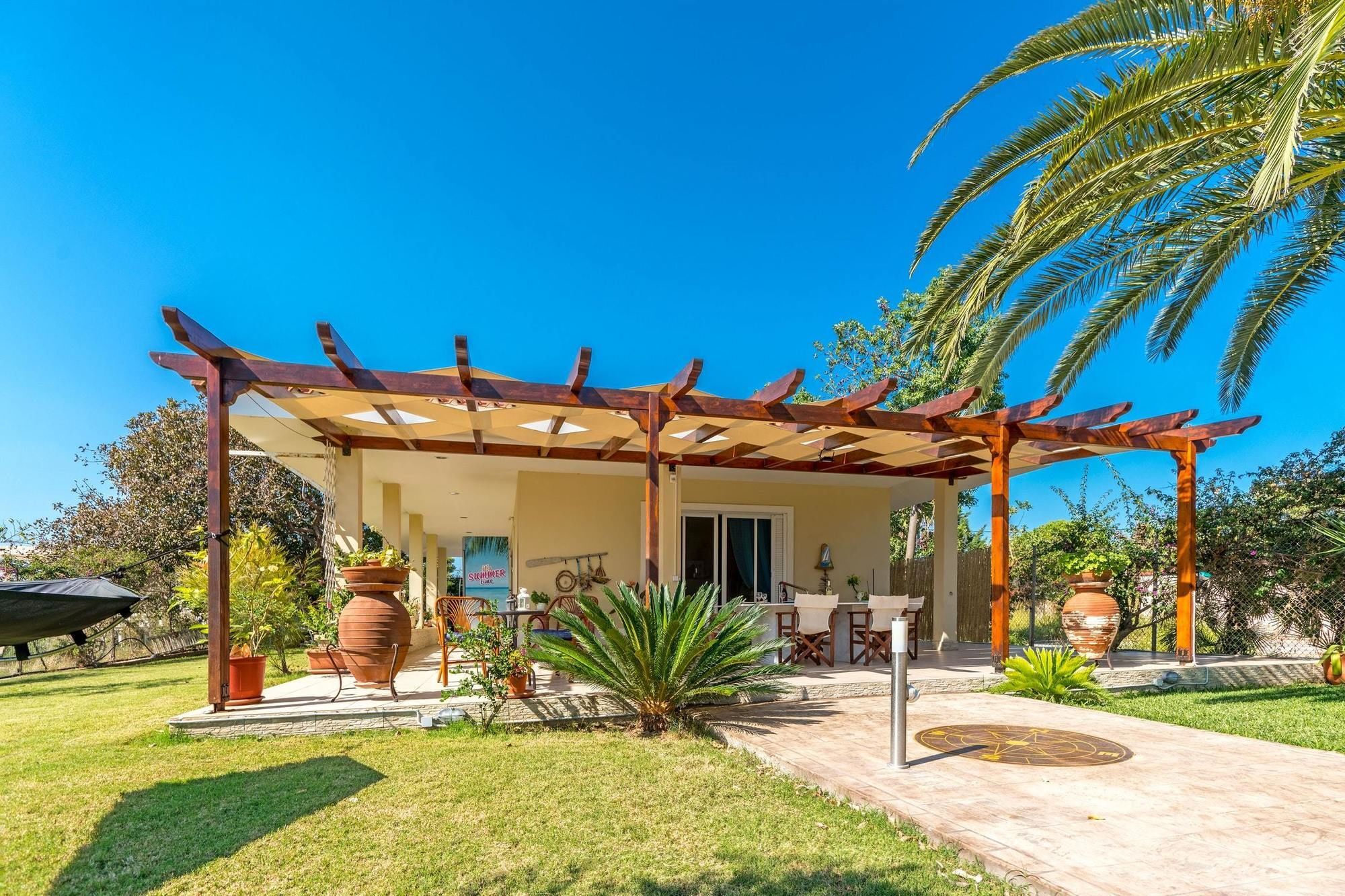 Maria'S Seaside Villa - House With 3 Rooms In Marathon, With Wonderful Exterior foto