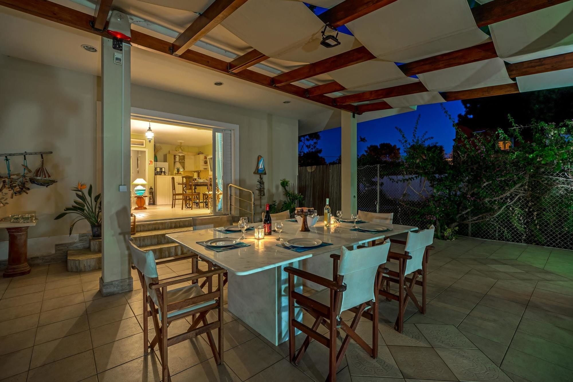 Maria'S Seaside Villa - House With 3 Rooms In Marathon, With Wonderful Exterior foto